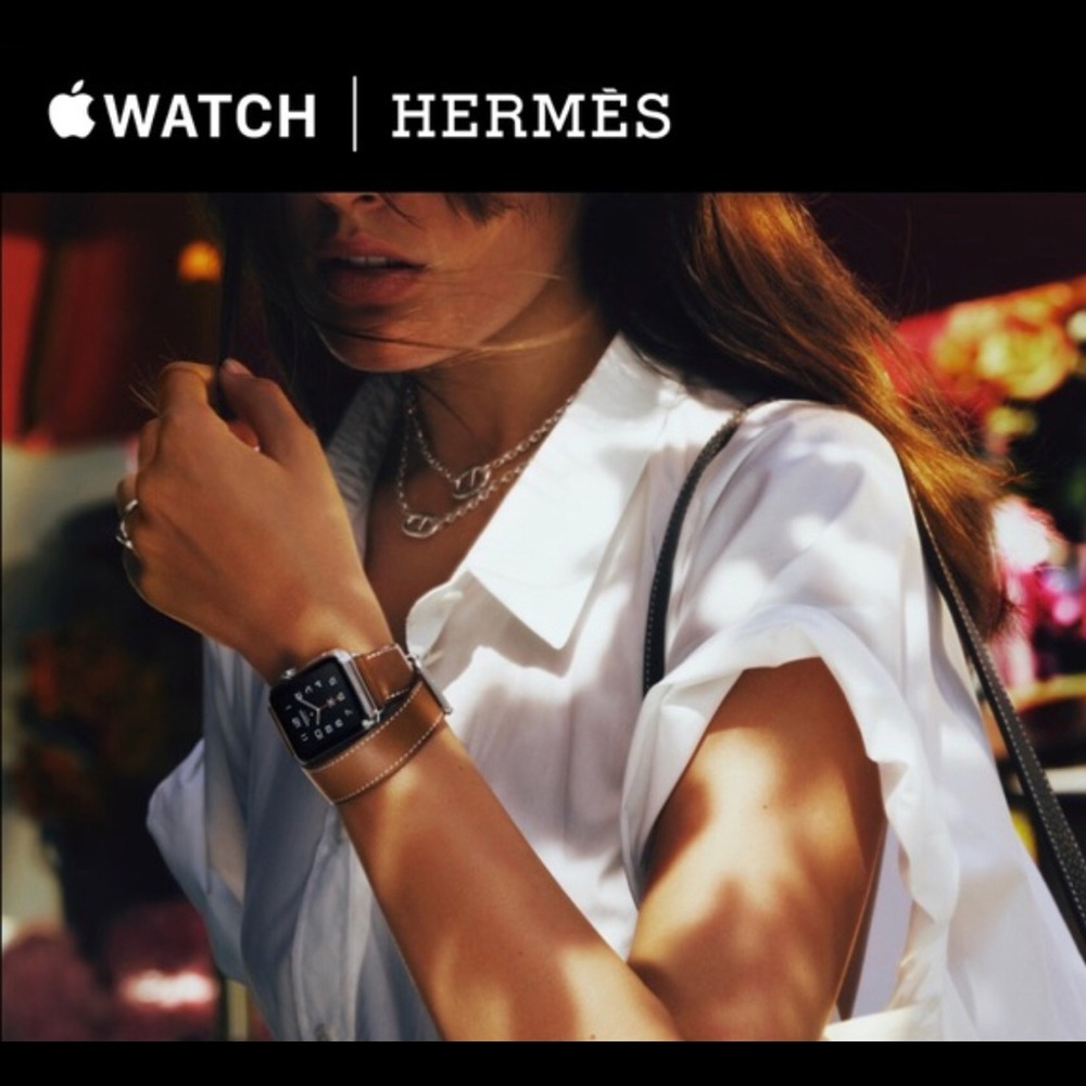 Rare Hermès Apple watch brown 38 mm